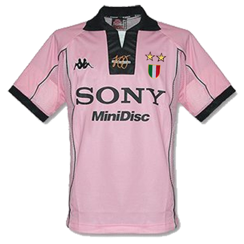 Camiseta Retro 1997/98 Juventus Segunda Equipación Visitante Hombre - Versión Hincha - camisetasfutbol
